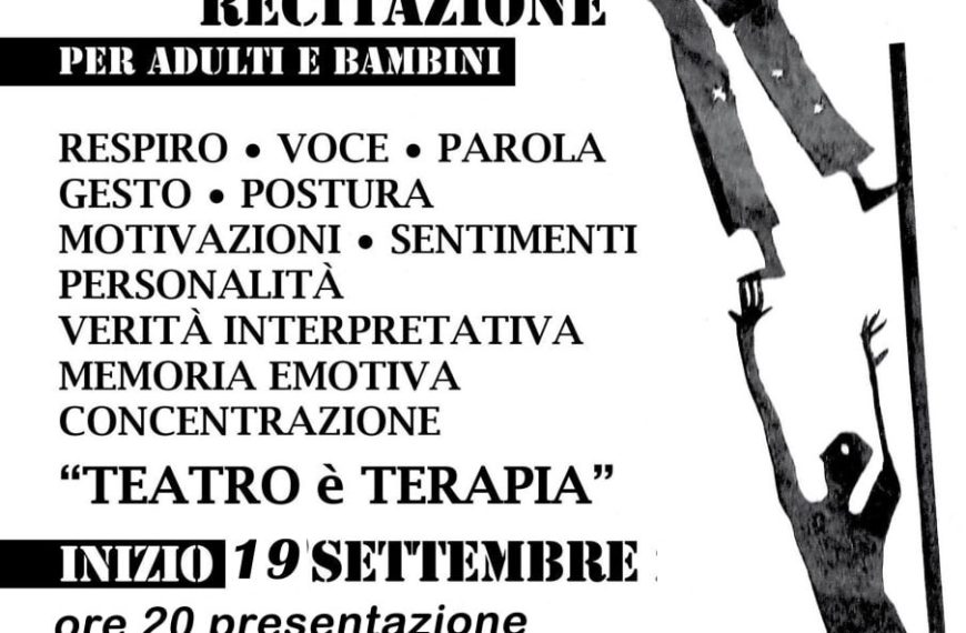 Corso di Recitazione 2024 /25